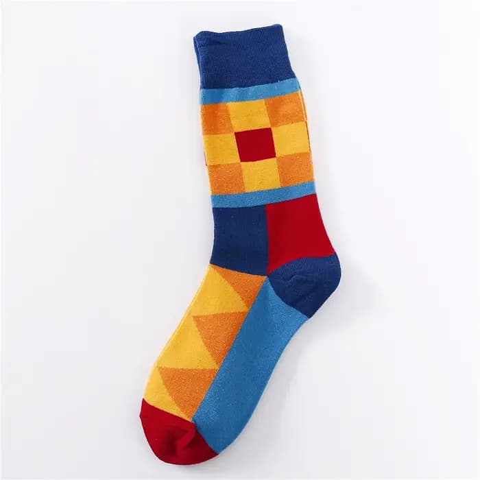 Chaussettes d'affaires pour hommes de style britannique