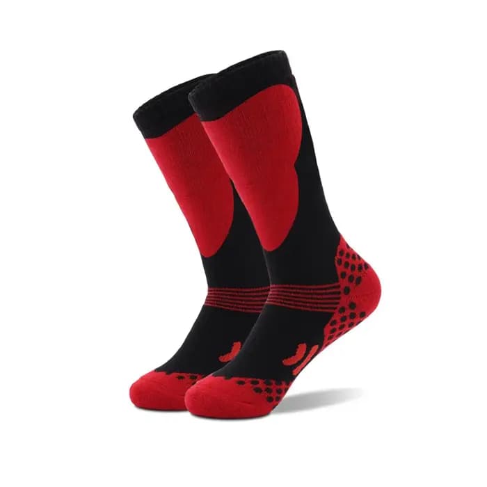 Nouvelles chaussettes de ski thermiques pour enfants, en coton, plus épaisses, chaudes, pour sports de plein air, chaussettes de ski, de cyclisme, de neige, thermosocks pour enfants, filles et garçons