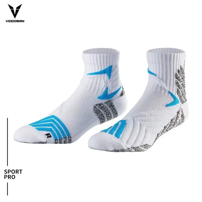 Chaussettes de basket-ball courtes professionnelles pour hommes et femmes, épaisses, antidérapantes,