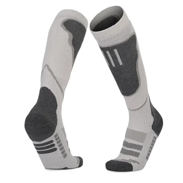 1 paire de chaussettes thermiques en laine mérinos pour hommes et femmes
