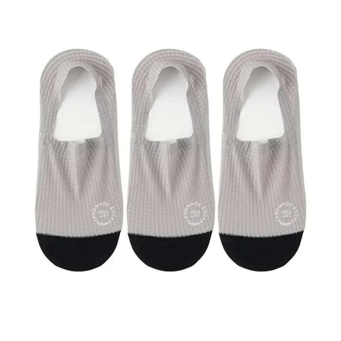 3 paires de chaussettes invisibles pour hommes