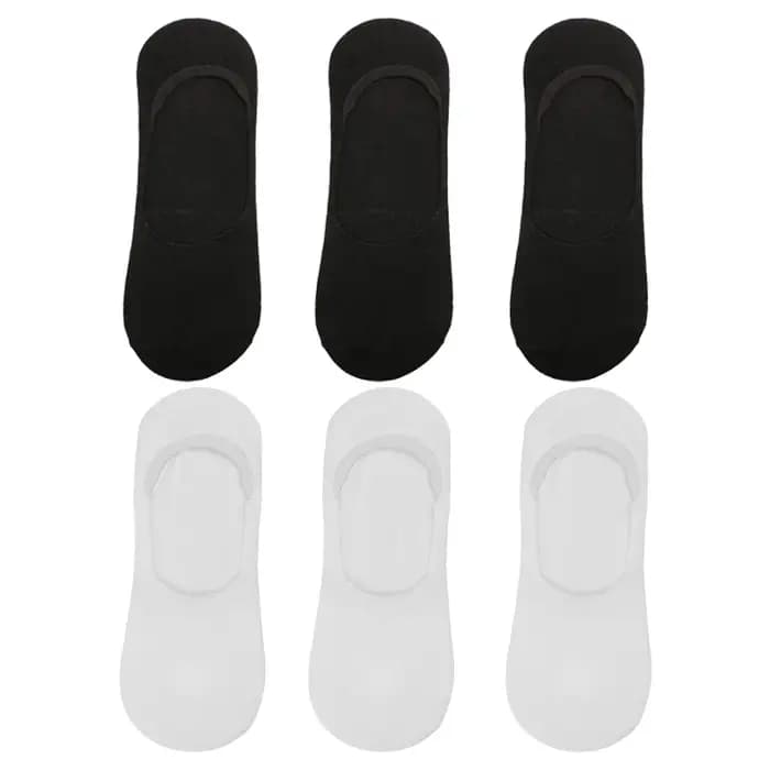 Chaussettes invisibles respirantes en bambou pour hommes