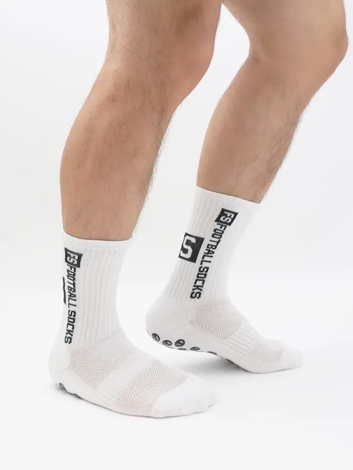 2 paires de chaussettes antidérapantes pour hommes et femmes