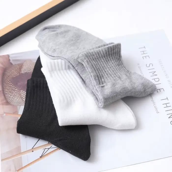 10 paires de chaussettes mi-mollet pour hommes