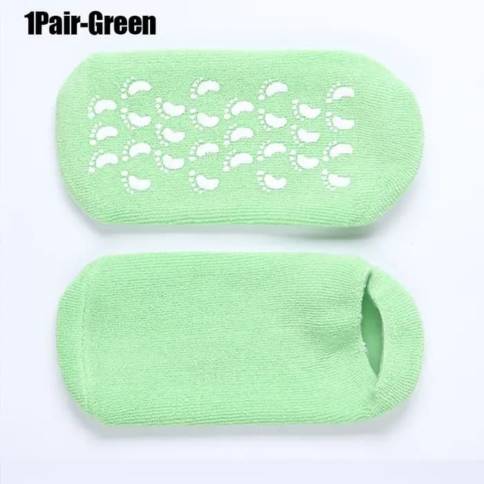 Une paire de chaussettes en Gel pour adoucir les pieds rugueux