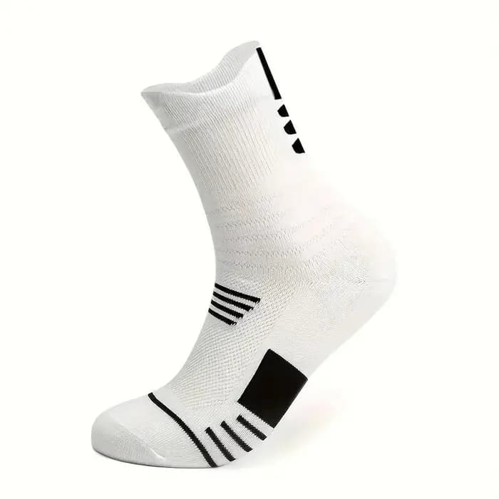 3 paires de chaussettes athlétiques à coupe confortable pour hommes