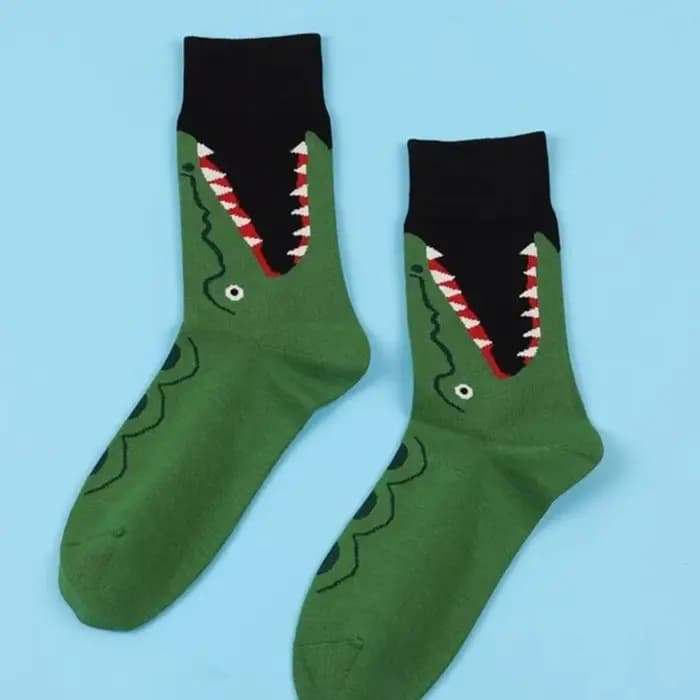 1/10 paire de chaussettes à motifs géométriques pour hommes