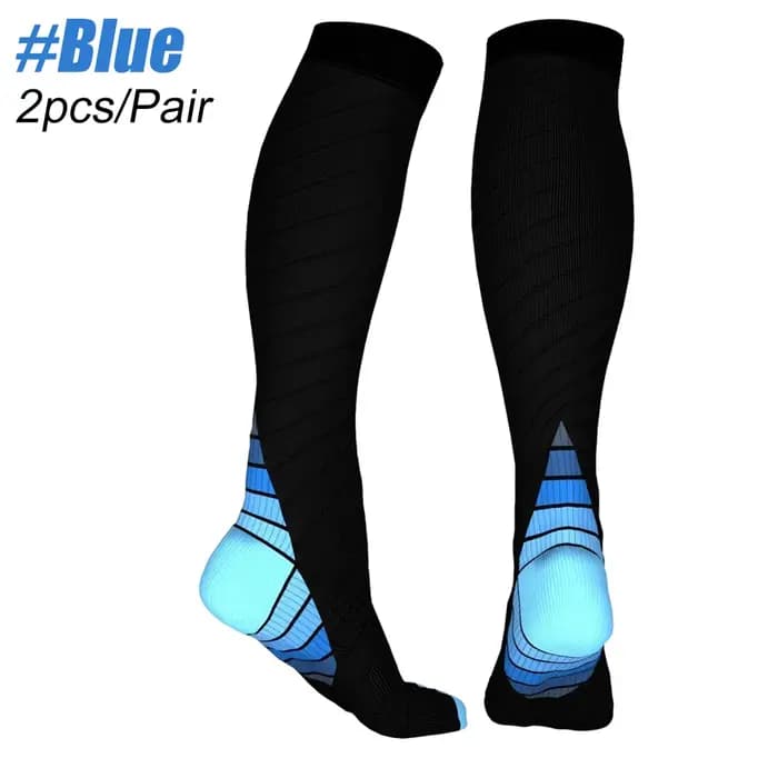 Nouvelles chaussettes de Compression graduées Crossfit entraînement course récupération cyclisme voyage