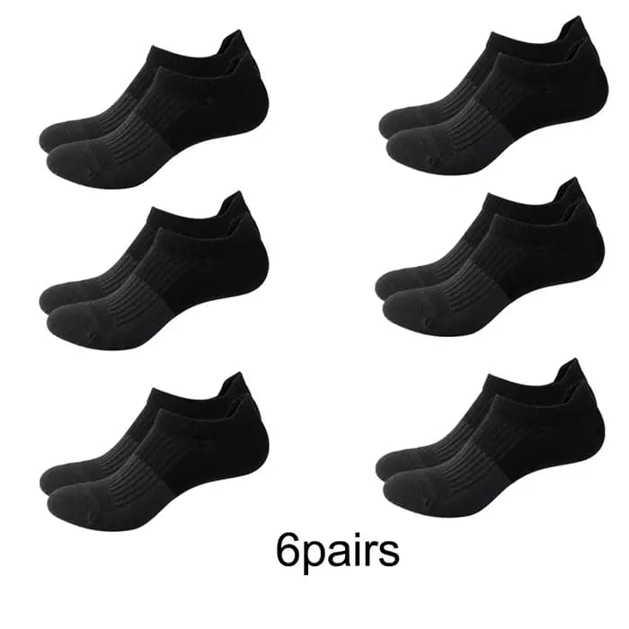 1/3/6 paires de chaussettes de sport basses pour hommes