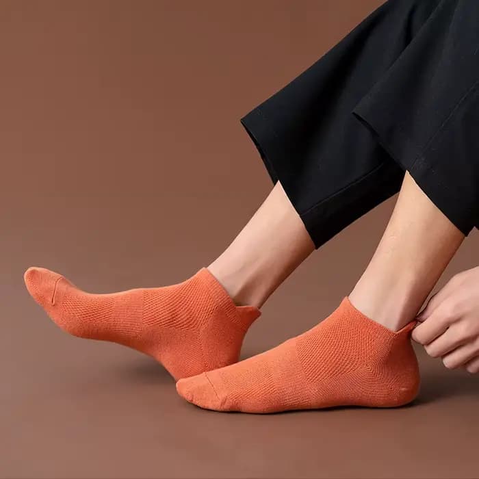 5 paires/ensemble chaussettes en coton pour femmes