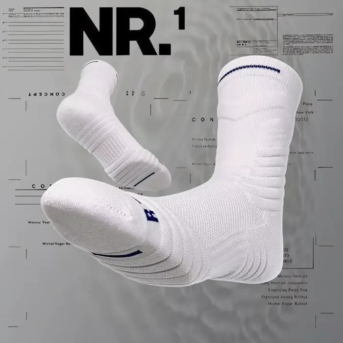 1 paire de chaussettes de basket-ball professionnelles