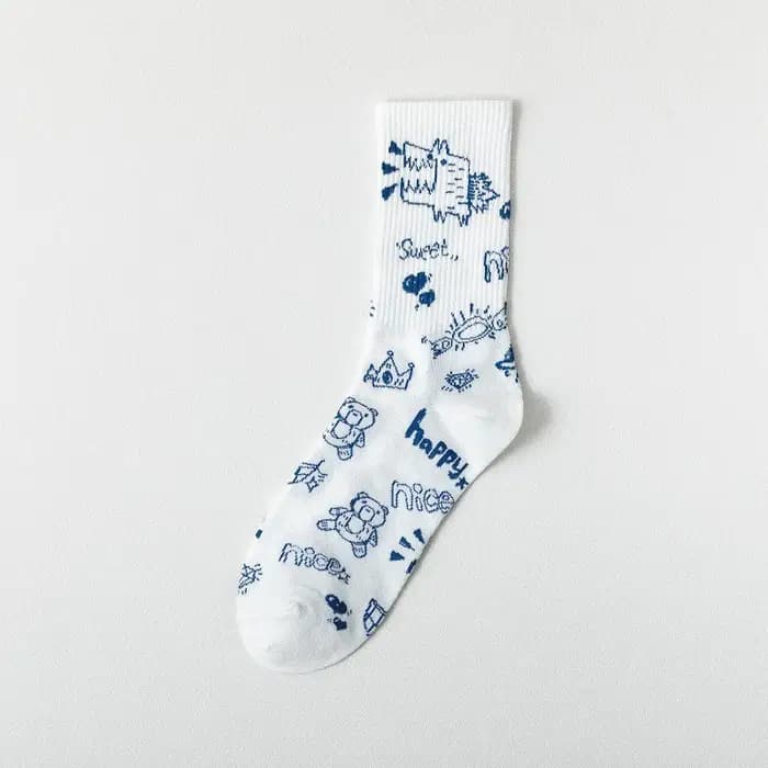 Chaussettes en coton pour femmes