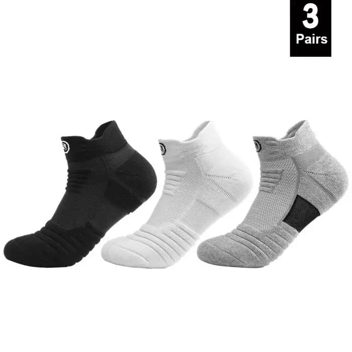 Chaussettes de Football antidérapantes pour hommes et femmes, chaussettes en coton, Tube court et Long, chaussettes de Sport, de basket-ball, respirantes et déodorantes, 38-43