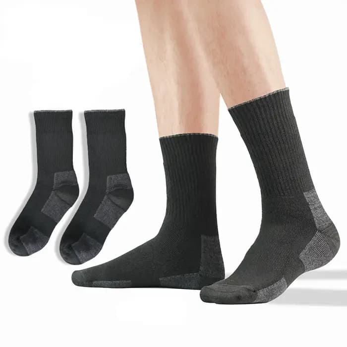Chaussettes de randonnée en laine mérinos pour hommes et femmes