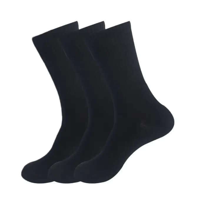 Chaussettes mi-mollet simples et confortables pour hommes