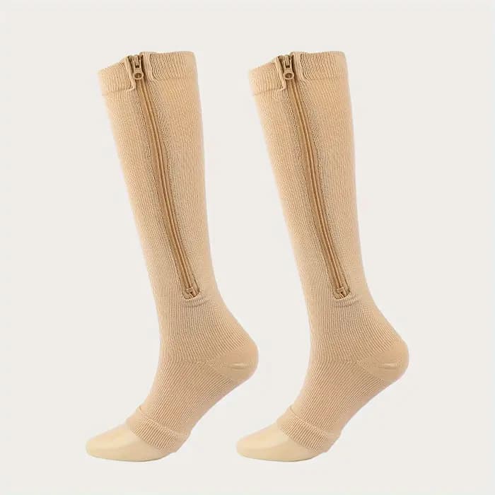 Chaussettes de Compression sans orteils pour hommes et femmes
