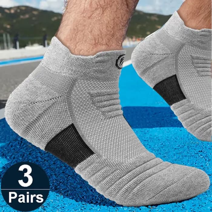 Chaussettes de Football antidérapantes pour hommes et femmes, chaussettes en coton, Tube court et Long, chaussettes de Sport, de basket-ball, respirantes et déodorantes, 38-43
