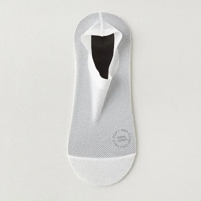 Chaussettes bateau ultra-fines invisibles pour hommes avec silicone antidérapant