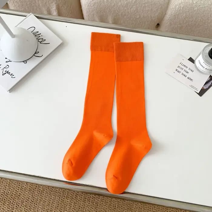 Chaussettes mollet coréennes Dopamine pour femmes