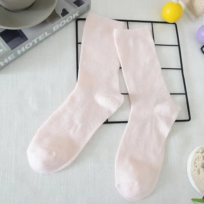 Chaussettes fines en soie brillante
