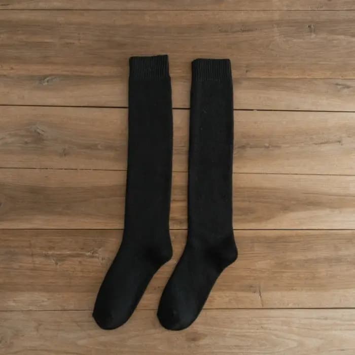 1 paire de chaussettes à tube long pour hommes