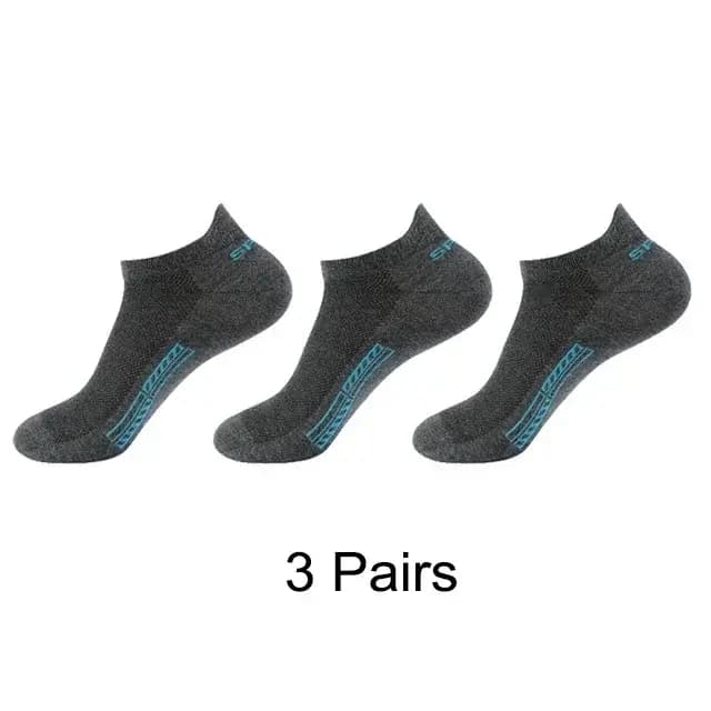 3 paires de chaussettes en coton biologique pour hommes