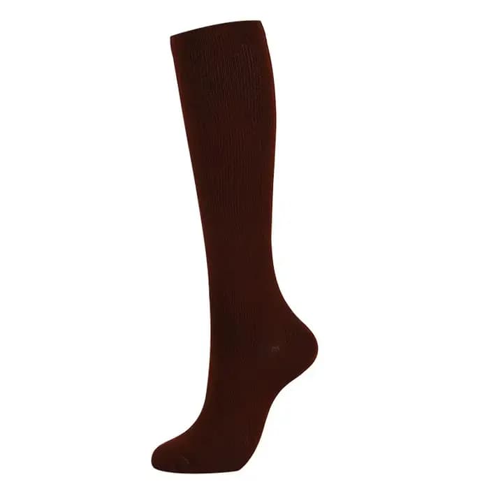 Chaussettes de Compression pour hommes et femmes, chaussettes serrées pour favoriser la Circulation sanguine, pour infirmières, traitement médical, grossesse, gymnastique, randonnée, course à pied