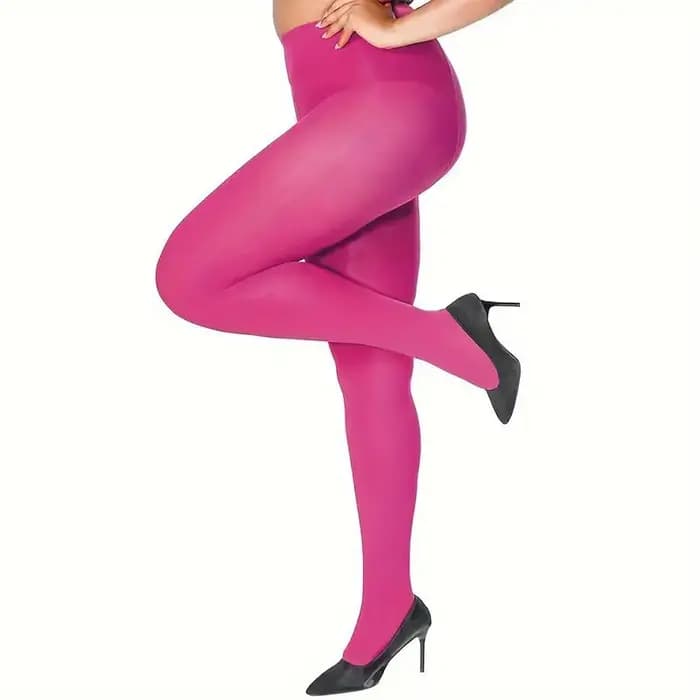 Grande taille 120D collants en velours pour femmes Sexy couleur unie