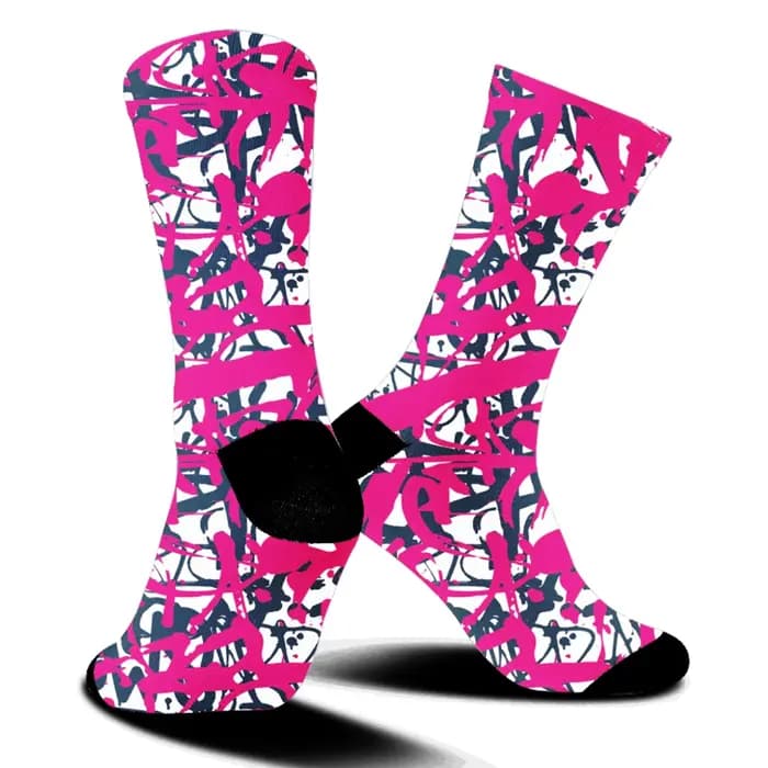Chaussettes de cyclisme hautement élastiques et respirantes, nouvelle protection des chevilles antidérapante et absorbant la sueur, style sportif professionnel