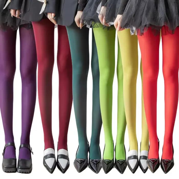 Nouvelles collants opaques en velours 80D pour femme