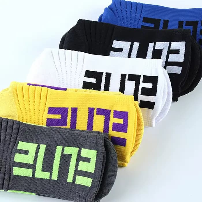 Chaussettes de sport athlétiques d'élite en nylon
