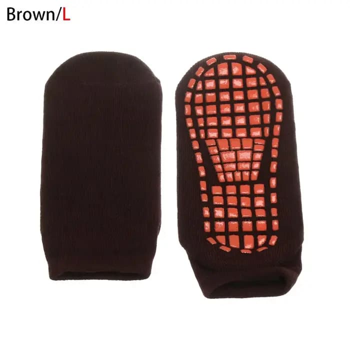 Chaussettes de sol respirantes en coton chaud pour trampoline