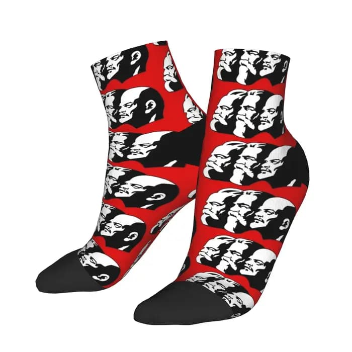Karl Marx je rêve d'un rouge chaussettes de noël imprimer gothique