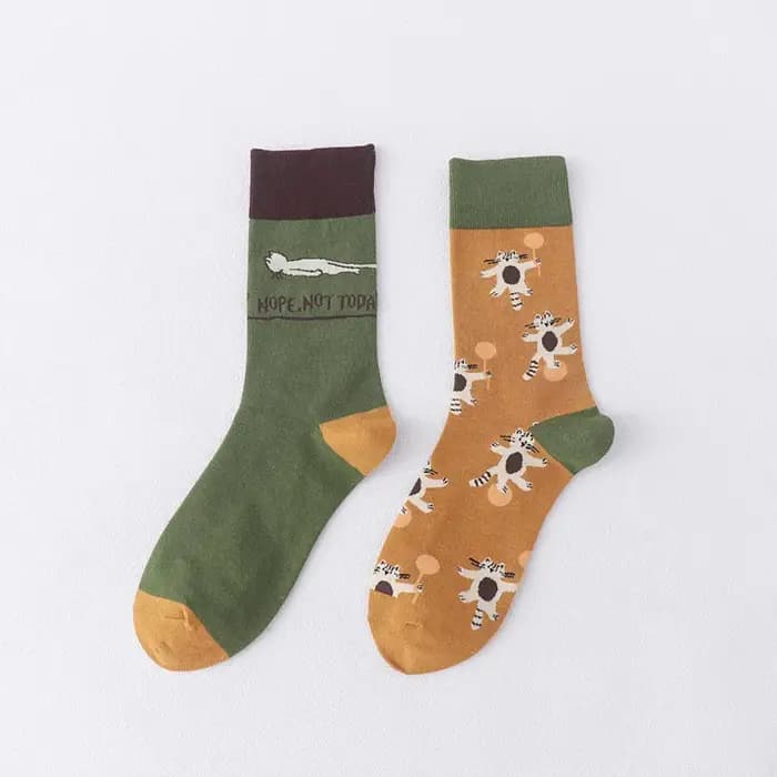 Chaussettes tendance Ab paragraphe pur coton haut Tube