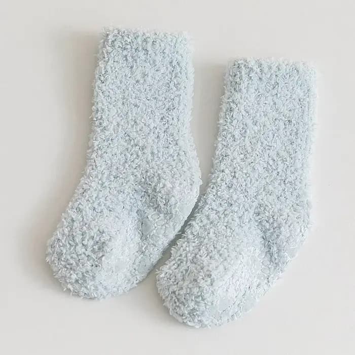 Chaussettes douces et épaisses pour nouveau-né garçon et fille