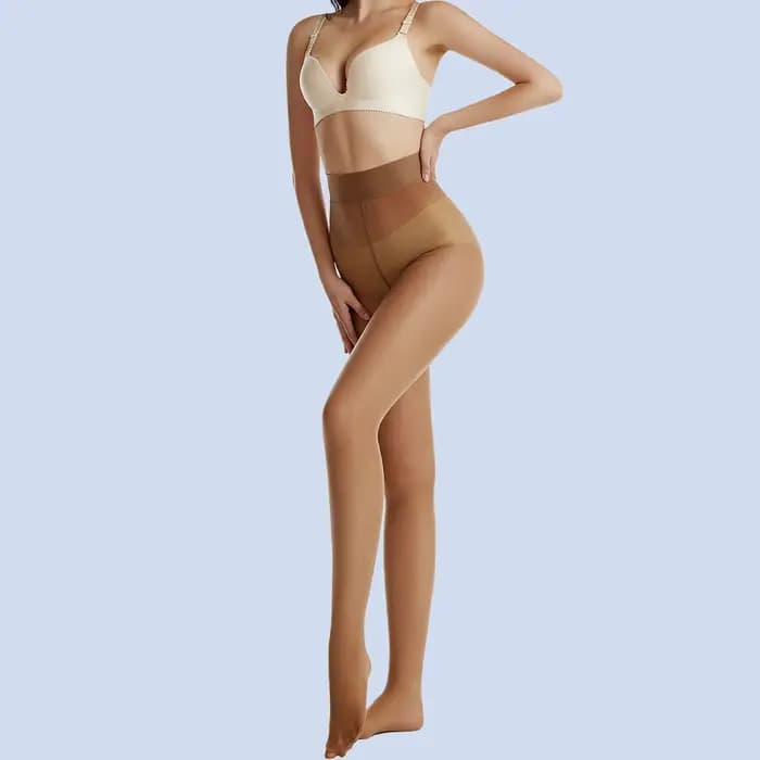 BONAS 20D collants incassables résistants aux déchirures Sexy haute élasticité en Nylon bas d'été femme collants brillants femmes collants