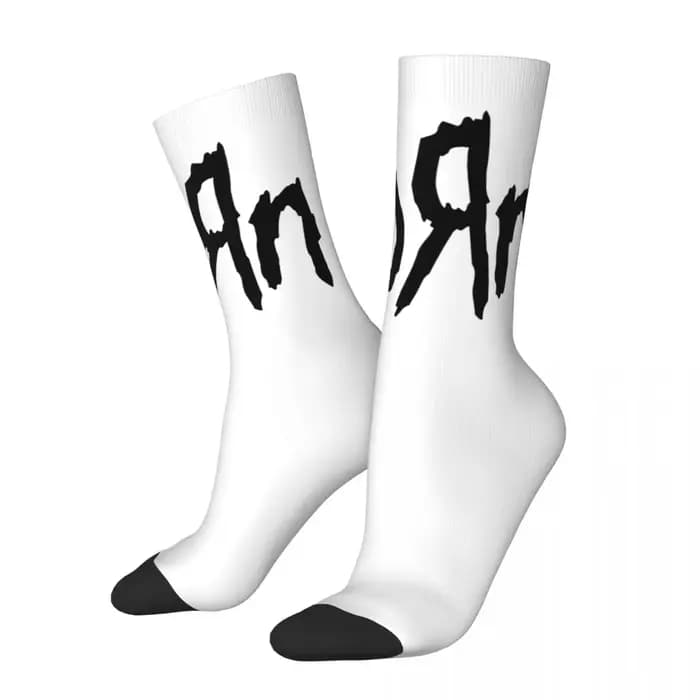 Chaussettes pour hommes Korn Band Harajuku musique Rock bas hiver rétro