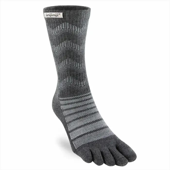 Chaussettes à cinq doigts en laine mérinos Injinji