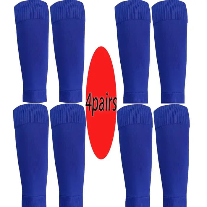 2/4 paires de chaussettes de sport TC bleues, chaussettes pour hommes et femmes, course longue distance, basket-ball, football, cyclisme, sports de plein air