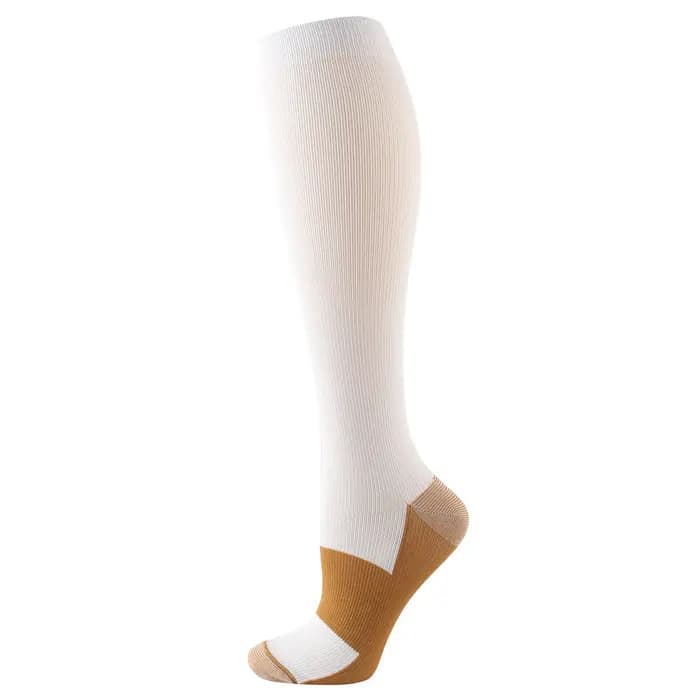 1 paire de chaussettes de compression S-XXL médical empêcher les varices tuyau de soutien sans orteils pour femmes hommes 15-20mmHg 30-40mmHg