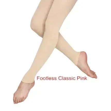 Collants à pieds pour femmes et enfants adultes, pour danser, taille élastique, Yoga, serrés, étriers, collants de Ballet de danse Convertible