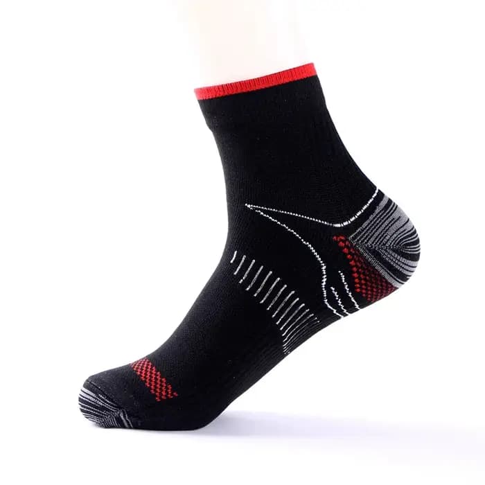 Chaussettes de Compression nouvel été blanc Fascia plantaire bas de Compression décontracté Sports de plein air chaussettes de pression YS001-152