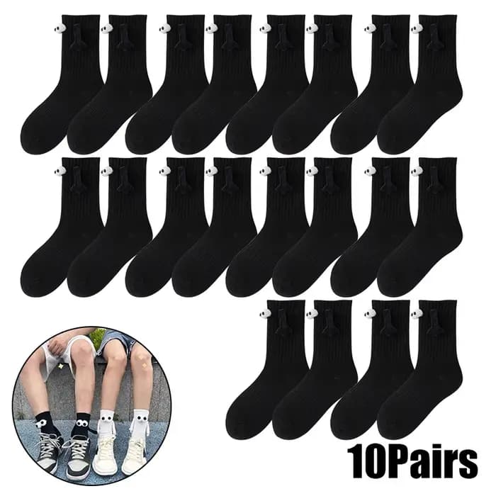 Chaussettes magnétiques avec mains pour femmes et hommes
