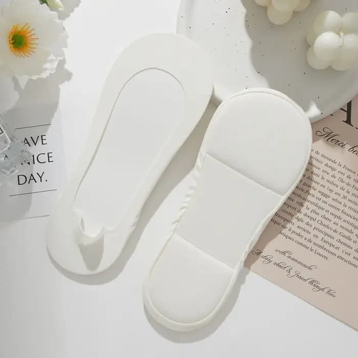 Semelles intérieures antidérapantes pour femmes, chaussettes basses, pour arc de pieds, chaussettes de bateau invisibles peu profondes, éponge douce, coupe de pression absorbant les chocs