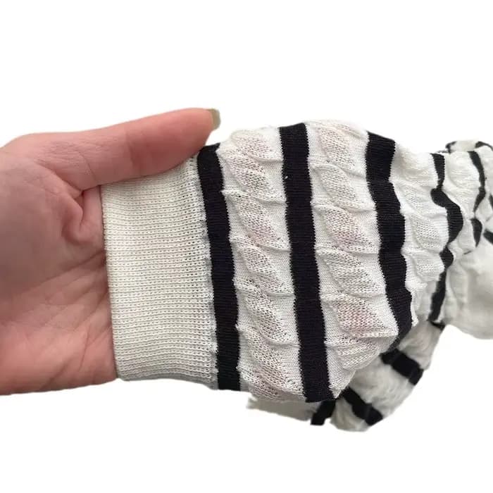 Chaussettes Rayées Légères et Respirantes en Coton