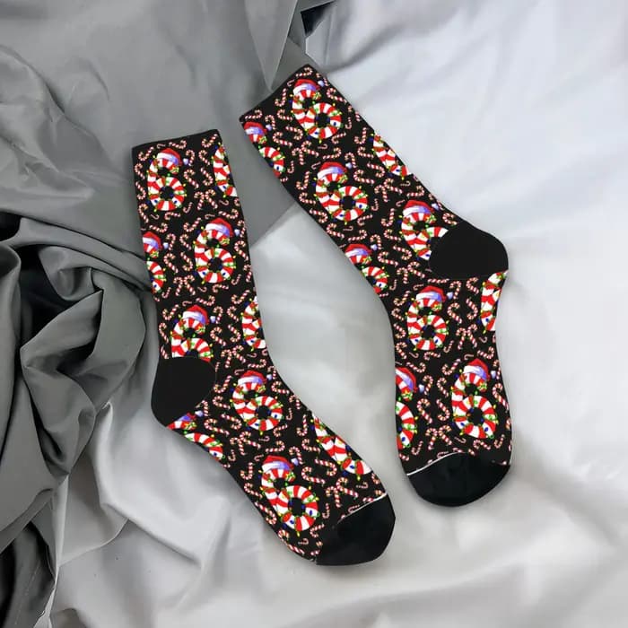67 Six Seven drôle italien Brainrot enfants jeu Meme chaussettes automne