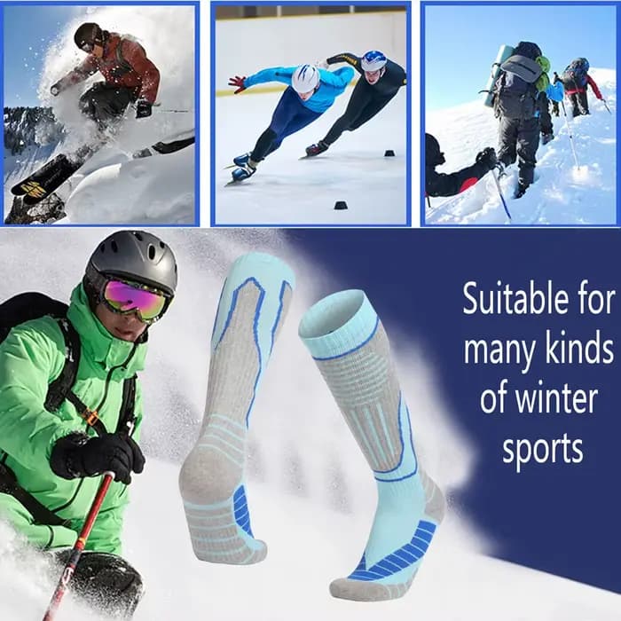 1 paire thermique hiver coton femmes chaussettes de Ski enfants