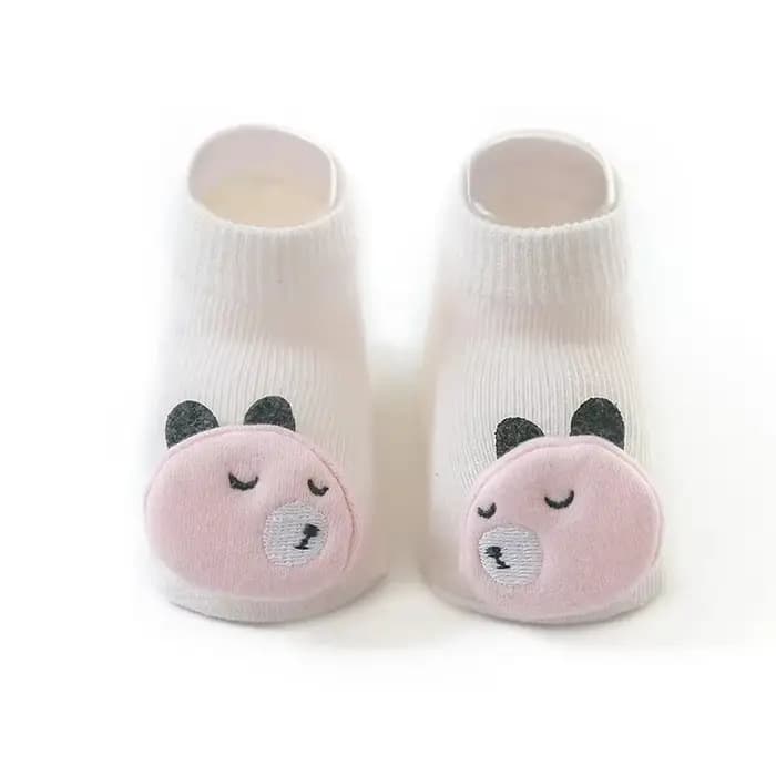 Chaussettes antidérapantes pour bébés filles et garçons