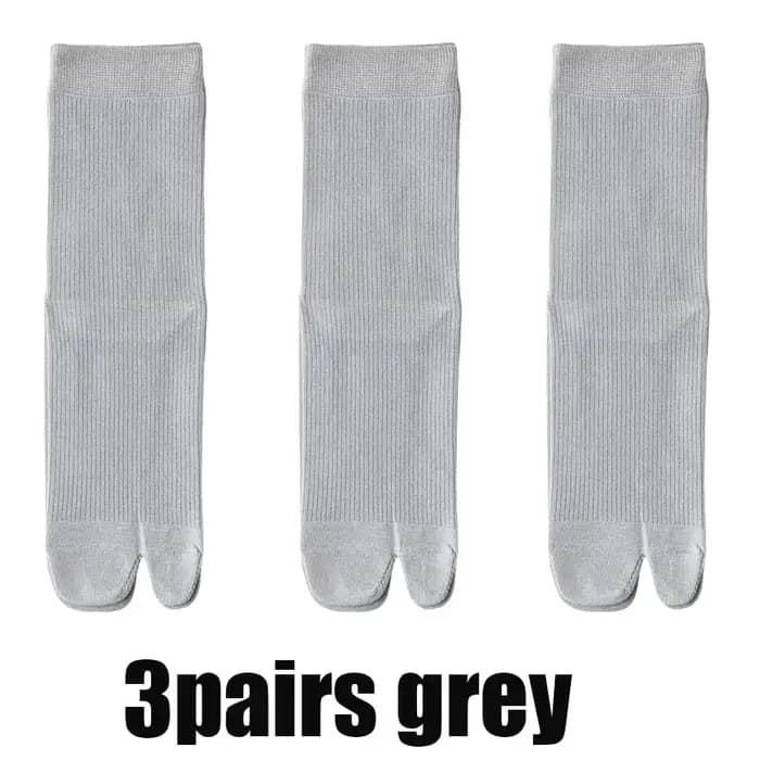 3 paires ensemble hommes orteil chaussettes mode Style japonais respirant confortable