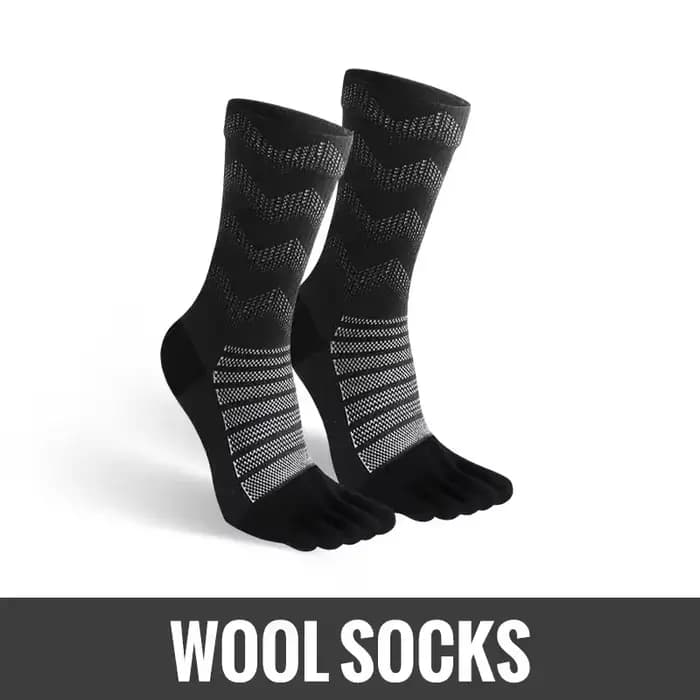 1 paire de chaussettes thermiques en laine mérinos pour hommes